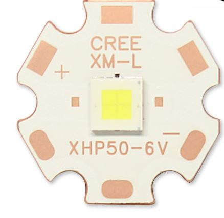 Cree XHP50.3 HI D4-1A auf einer 20mm Platine