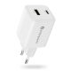 everActive GaN SC-450Q Wandladegerät mit USB-Anschluss und USB-C PD PPS QC4+ 45W