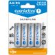 everActive R6 / AA 2000mAh 1,2 V Ni-Mh-Akku, 4 Stück