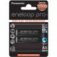 2x AA / R6 Panasonic Eneloop PRO R6 AA 2500 mAh BK-3HCDE-Batterien