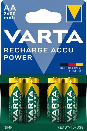 Varta AA Ready2Use Mignon wiederaufladbare Batterie Ni-MH 2600mAh - Blister 4 Stück