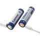 2x Keeppower 18650 3,6V 3200mAh (geschützt) - 8A - USB 