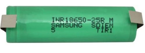 Sumsang INR18650-25R 2500mAh - 20A mit U-Tabs