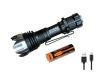 Manker Striker LUMINUS SFT40 LED Removable SS Strike bezel Tactical Flashlight Max 500 Meters Torch Lamp with 2600mAh OTG 18650