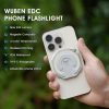 Wuben E1 wiederaufladbare Selfie-Taschenlampe für Telefon - Weiß